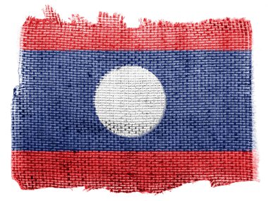 Laos bayrağı
