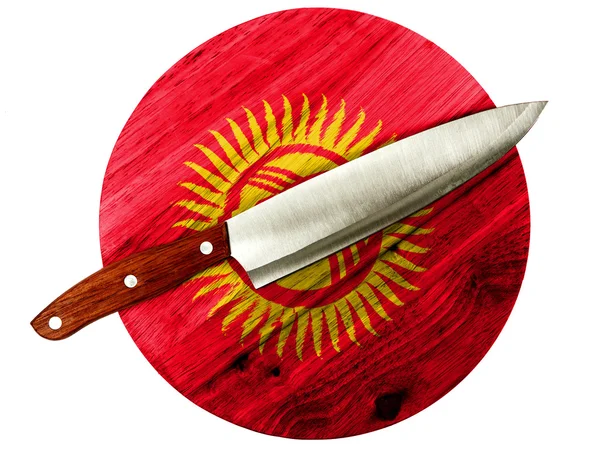 Kirguistán Bandera —  Fotos de Stock