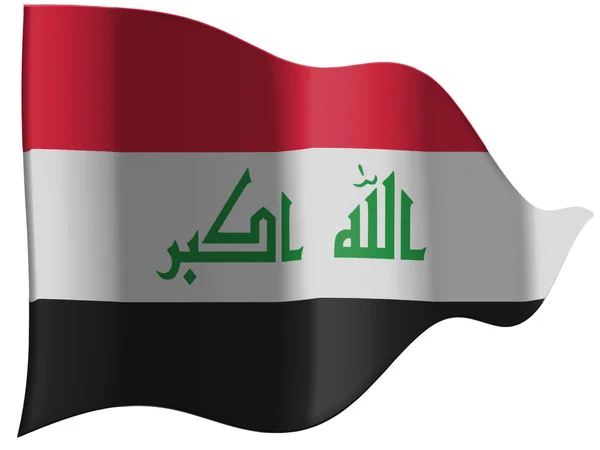 Bendera Irak — Stok Foto