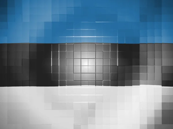 La bandera de Estonia — Foto de Stock