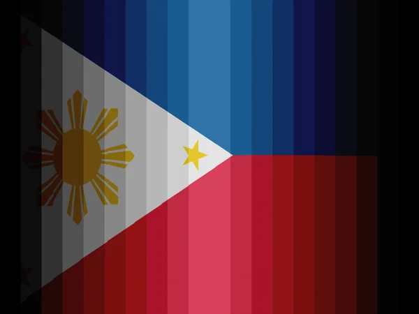 Bandera de Filipinas — Foto de Stock