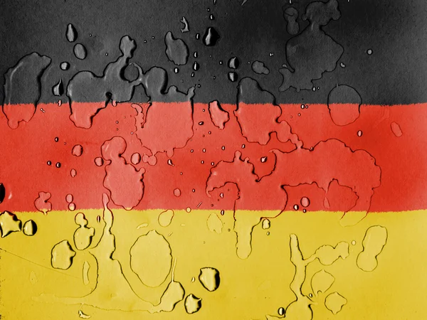 The German flag — Stock Photo, Image