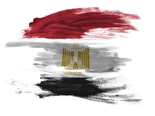 De Egyptische vlag — Stockfoto