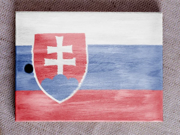 La bandera de Eslovaquia —  Fotos de Stock