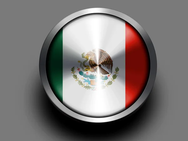 Meksika bayrağı — Stok fotoğraf