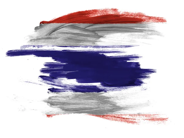 Die thailändische Flagge — Stockfoto