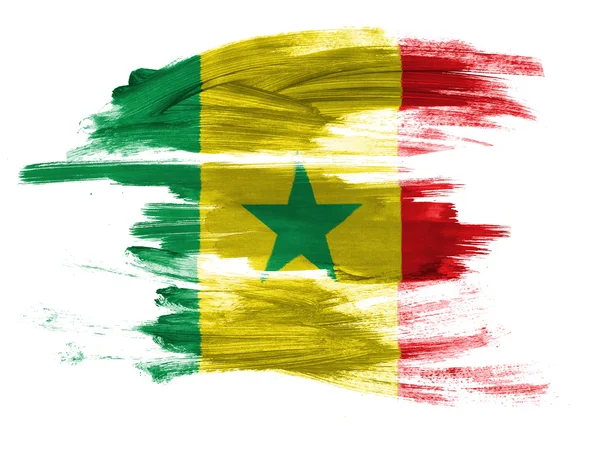 Bandeira do Senegal — Fotografia de Stock