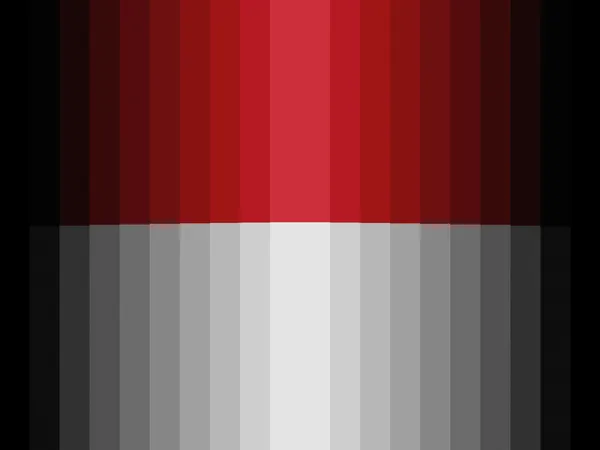 Den indonesiska flaggan — Stockfoto