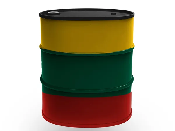 Η σημαία της Λιθουανίας — Φωτογραφία Αρχείου