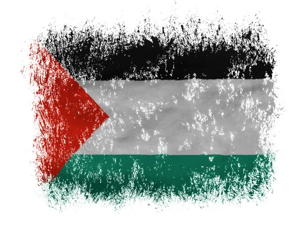 Bandeira palestiniana — Fotografia de Stock