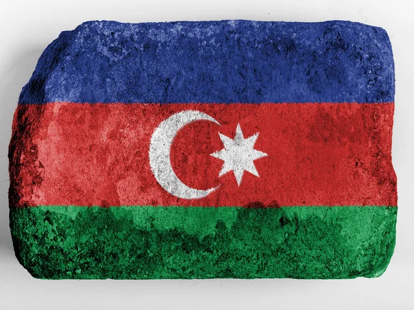 Флаг Азербайджана — стоковое фото