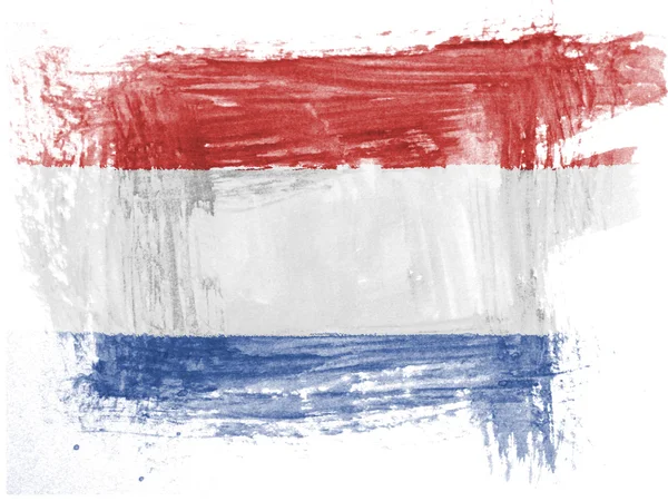 De vlag van Nederland — Stockfoto