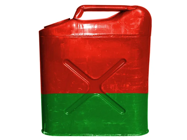 The Belarusian flag — Stock Photo, Image