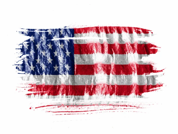 Usa flaggan — Stockfoto