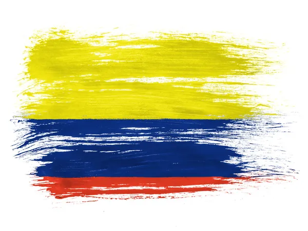 De Colombiaanse vlag — Stockfoto