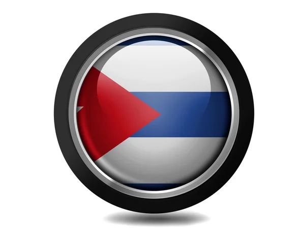 The Cuban flag — Stock Photo, Image