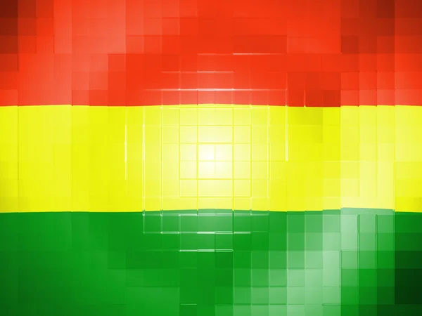 The Bolivian flag — Stock Photo, Image