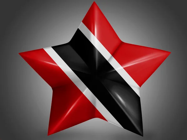 Bandera de Trinidad y Tobago — Foto de Stock