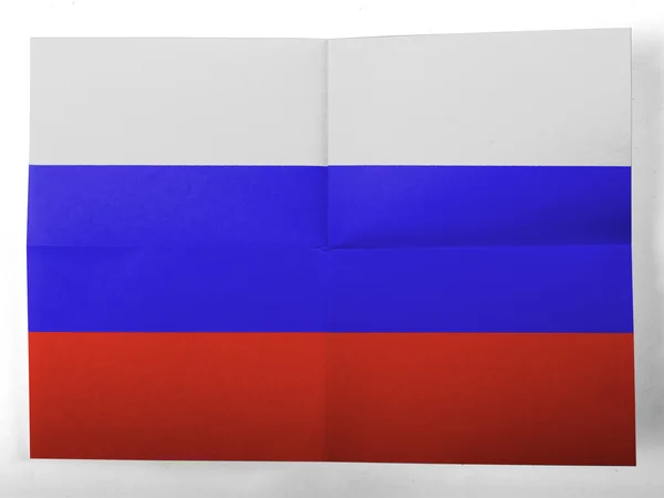 De Russische vlag — Stockfoto