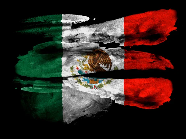 De Mexicaanse vlag — Stockfoto