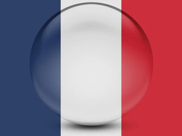 The French flag — Stock Photo, Image