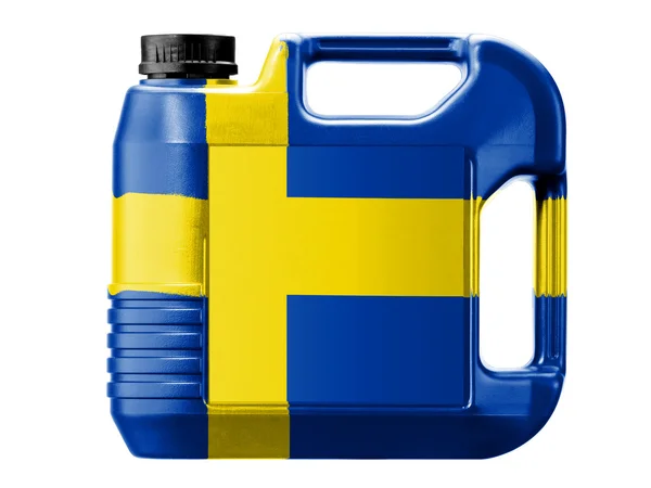 Bendera swedia — Stok Foto