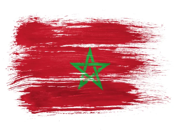Le drapeau marocain — Photo