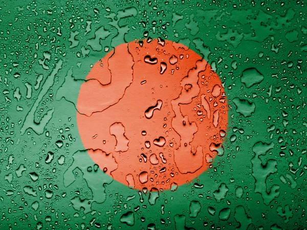 La bandera de Bangladesh — Foto de Stock