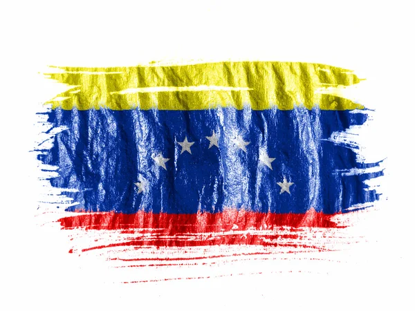 Die venezuelanische Flagge — Stockfoto