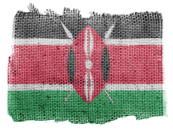 Kenya flag — Stock Photo, Image