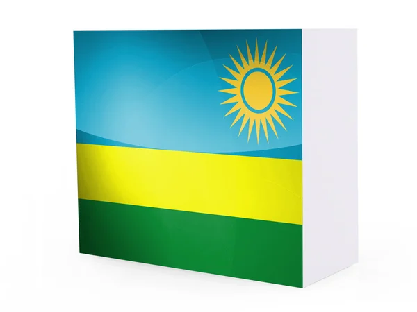 Drapeau Ruanda — Photo