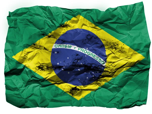 The Brazilian flag — Stock Photo, Image