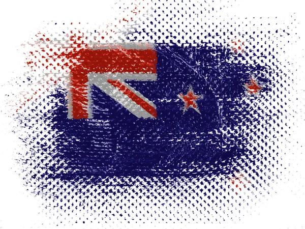 The New Zealand flag — Stock Photo, Image