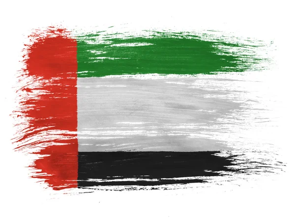 Bandeira dos EAU — Fotografia de Stock
