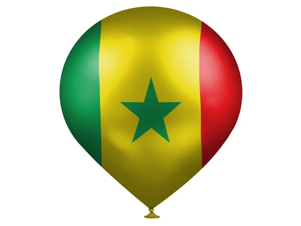 Bandeira do Senegal — Fotografia de Stock