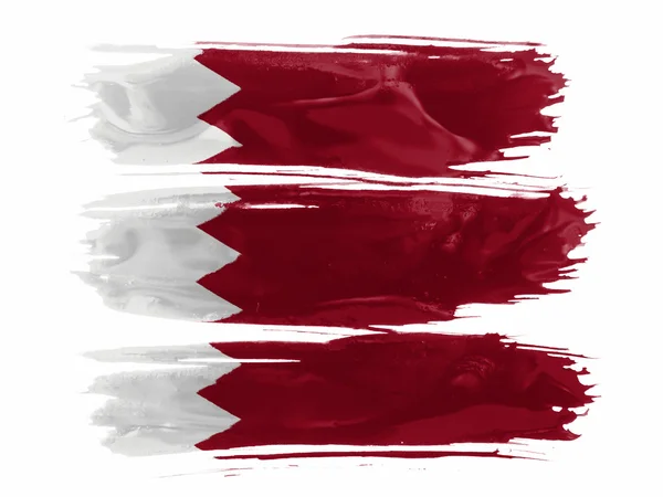 La bandiera del Qatar — Foto Stock
