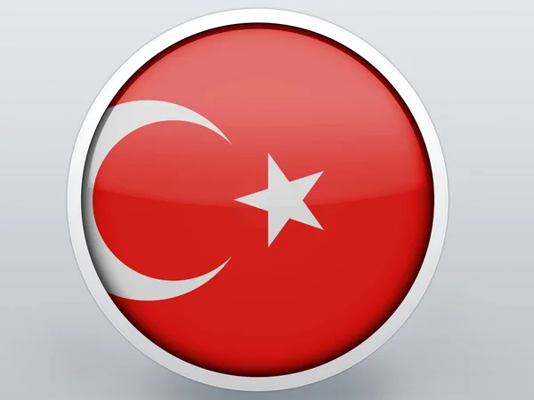 Bendera Turki — Stok Foto