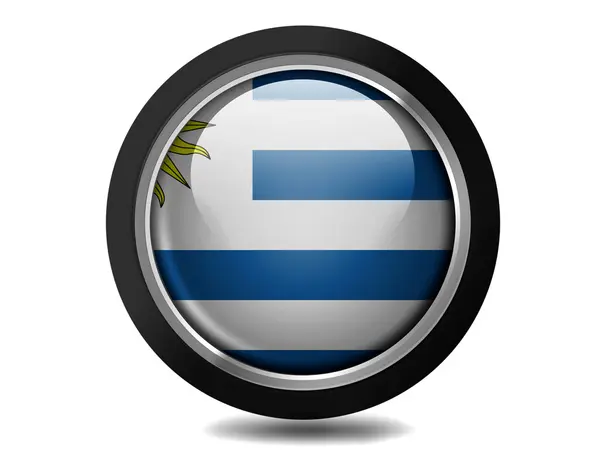 Uruguay flag — Stock Photo, Image