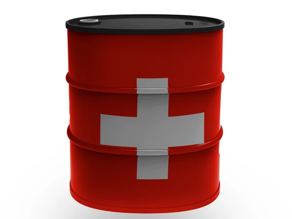 The Swiss flag — Stock Photo, Image