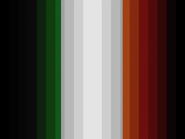 Die irische Flagge — Stockfoto