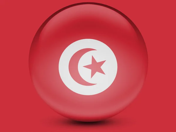 Flaggan tunis — Stockfoto