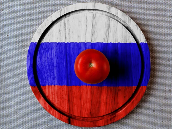 Le drapeau russe — Photo