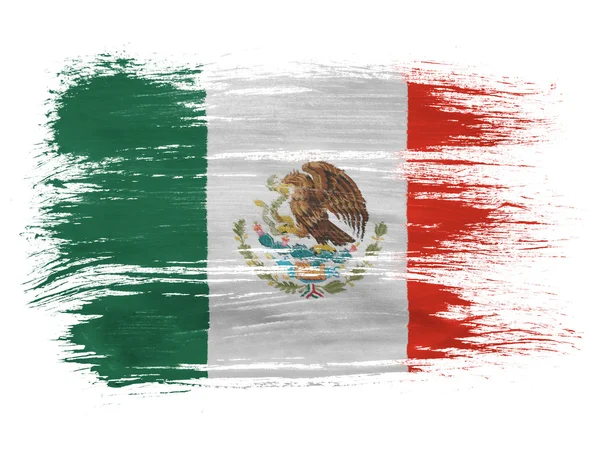 La bandiera messicana — Foto Stock