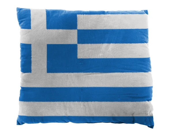 The Greek flag — Stock Photo, Image