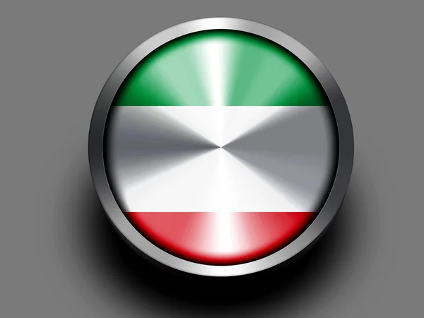 The Kuwaiti flag — Stock Photo, Image