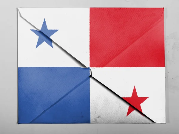 Die panama-flagge — Stockfoto