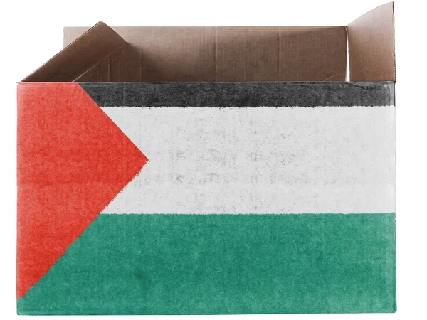 La bandera palestina — Foto de Stock