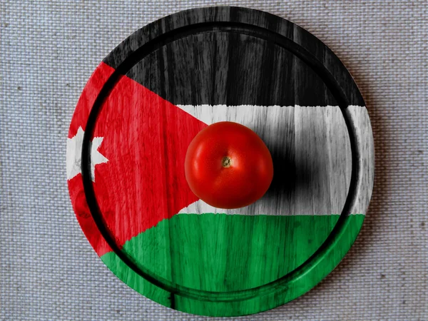ヨルダンの旗 — ストック写真
