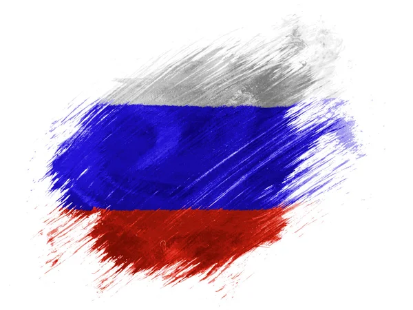 La bandera rusa — Foto de Stock