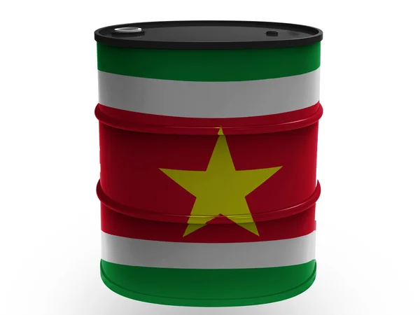 Surinamese flag — Stock Photo, Image